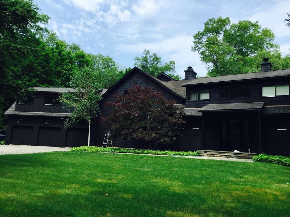 Careful prep work before applying the best paint for interior walls in a Connecticut home
